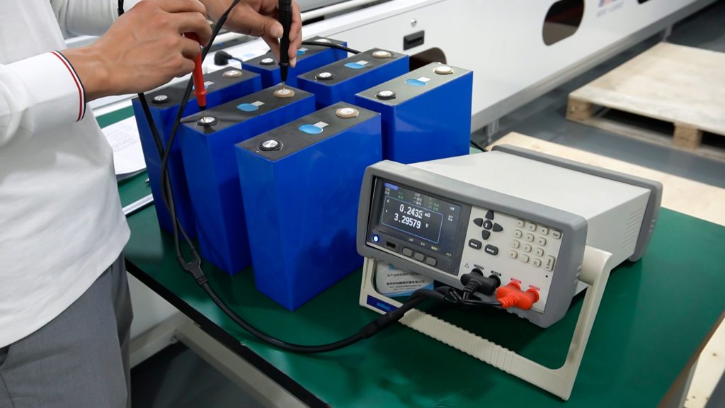 Lithium battery cell testing