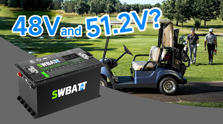 What’s the Difference Between 48V and 51.2V Golf Cart Batteries