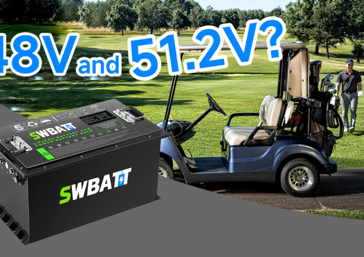 What’s the Difference Between 48V and 51.2V Golf Cart Batteries